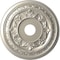 Ekena Millwork Baltimore PVC Medallion (Canopies up to 7 3/4"), 19"OD x 3 1/2"ID x 1"P, Bright Coat Aluminum CMP19BABAL - alternate 1